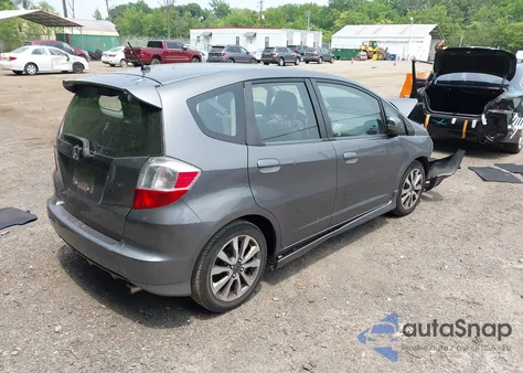 2012 Honda Fit Sport from USA, damaged, VIN JHMGE8H58CC035109